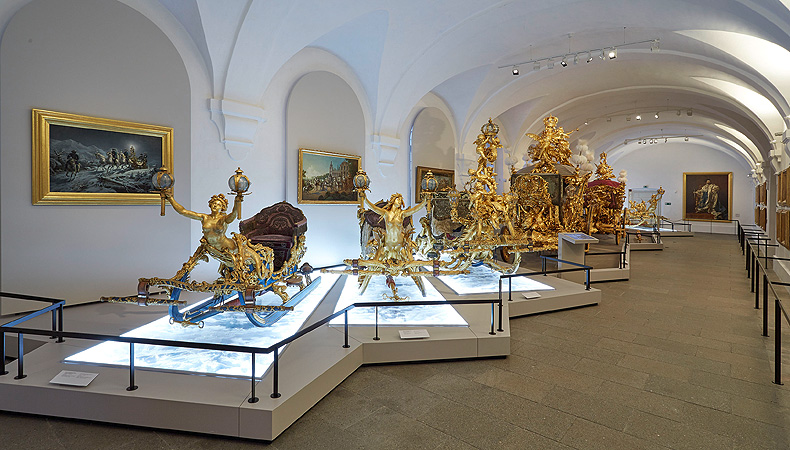 Picture: King Ludwig II's magnificent vehicles in the Marstallmuseum