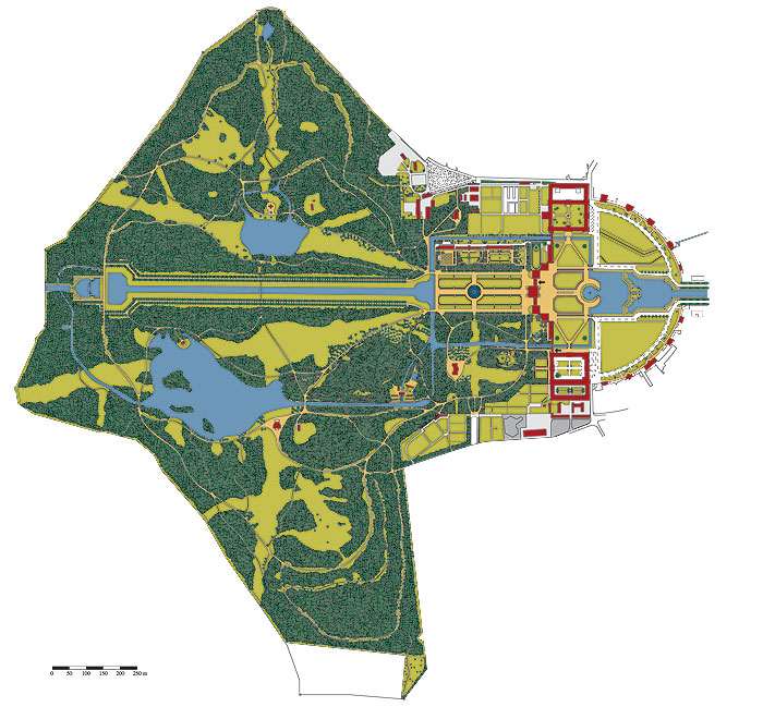Link to the Plan of the palace complex and park (PDF)