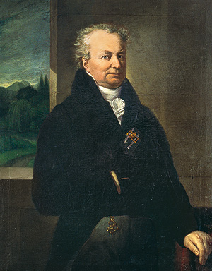 Bild: Friedrich Ludwig von Sckell, Clemens von Zimmermann, um 1810
