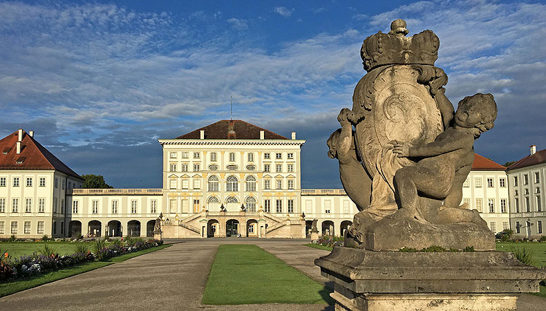 Bild: Schloss Nymphenburg, Stadtseite