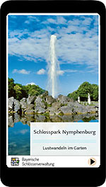Link to further information about the app "Nymphenburg Park"