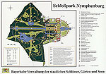 Link to the poster "Plan of Nymphenburg Park" in the online shop