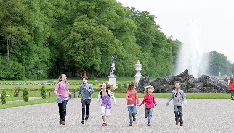 Bild: Kinderführung im Schlosspark Nymphenburg