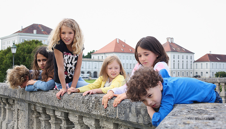 Bild: Kinderführung im Schlosspark Nymphenburg
